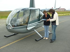 Vol d'initiation en hélicoptère